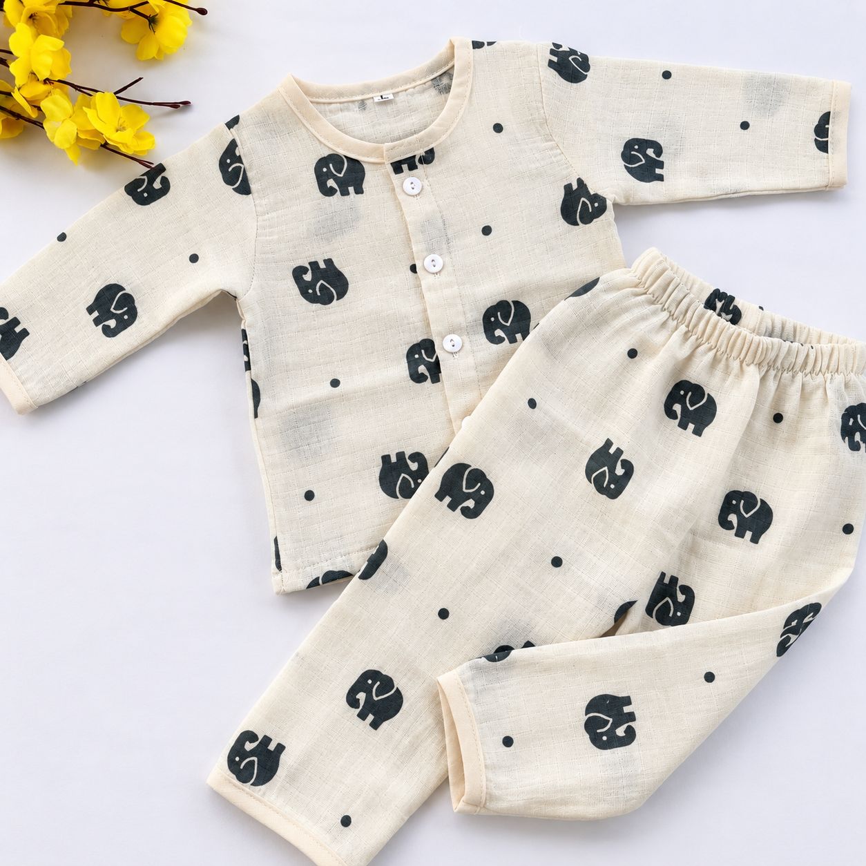 Baby Muslin Co Ord Set Online