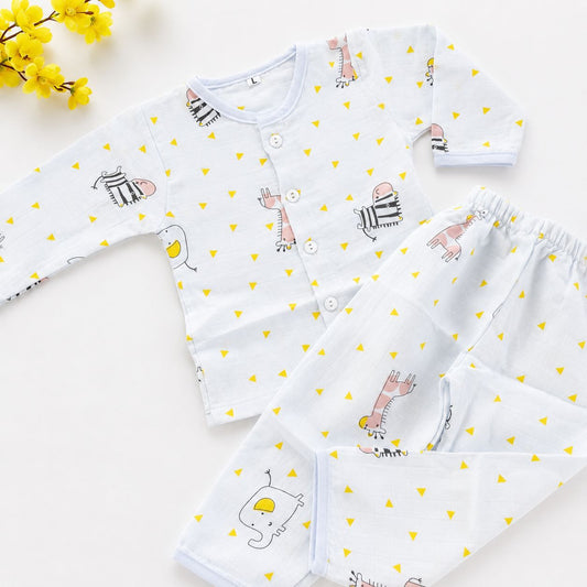 Muslin Full Sleeve Pant co-ord set DL01