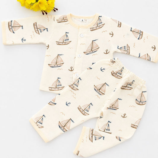 Muslin Full Sleeve Pant co-ord set DL01