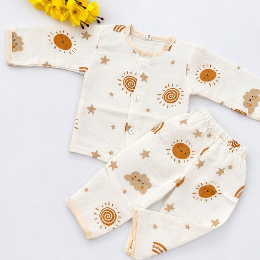 Muslin Full Sleeve Pant co-ord set DL01