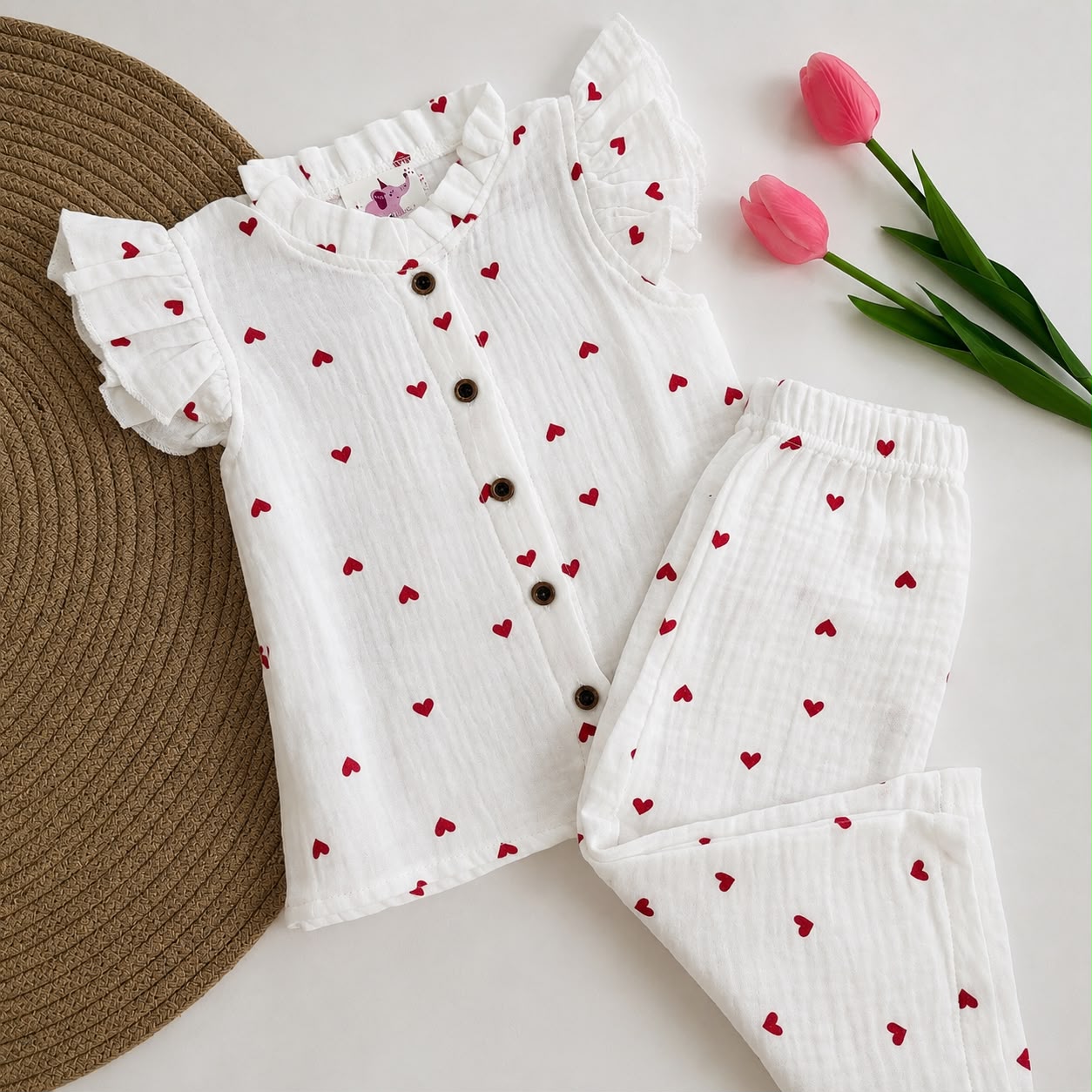 Premium Muslin Co Ord Set