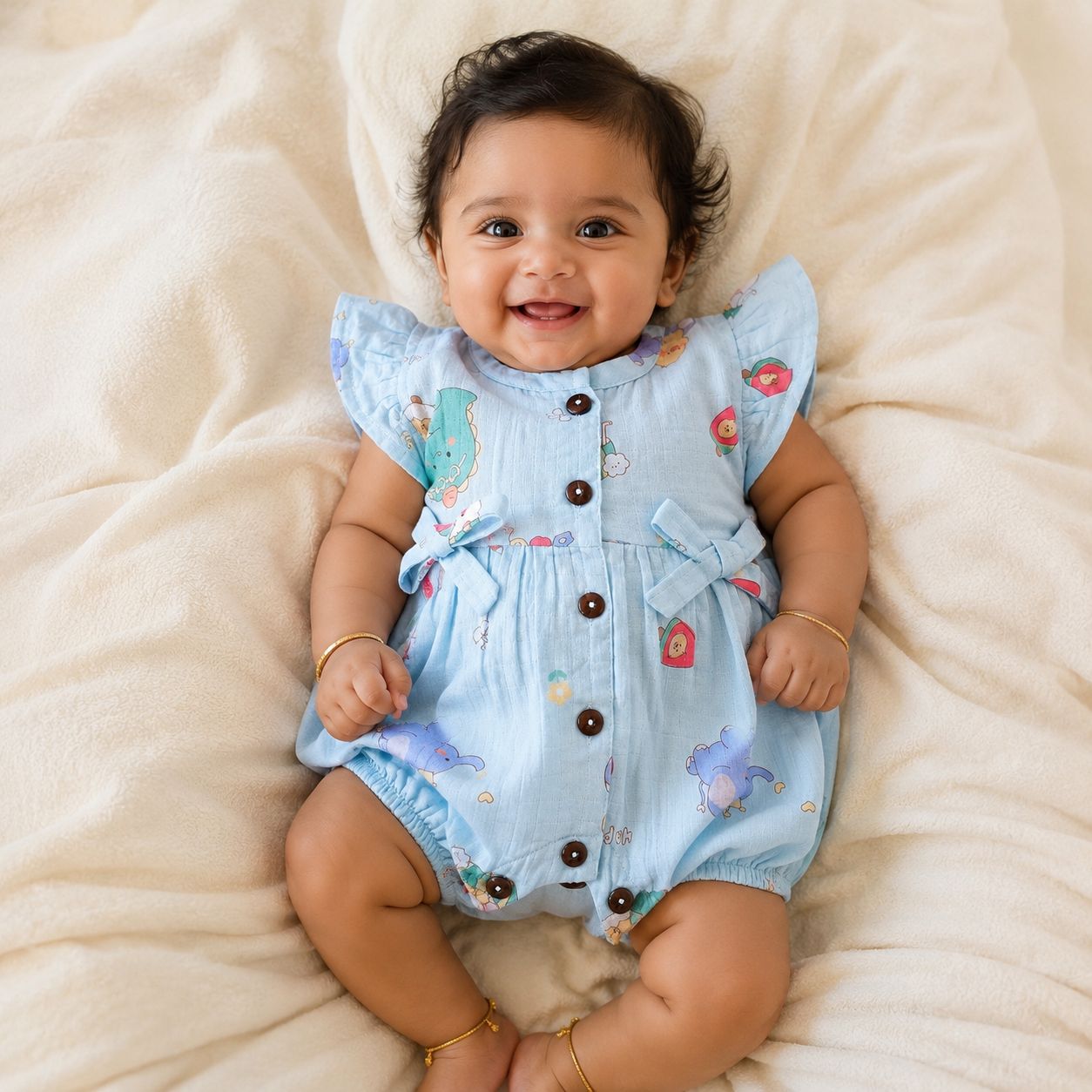 Muslin Rompers MN01