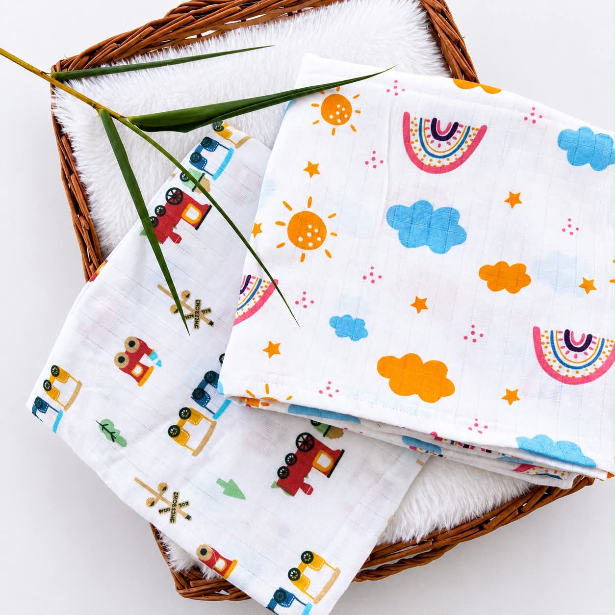 Premium Muslin Swaddle (Pack of 2 ) MN01