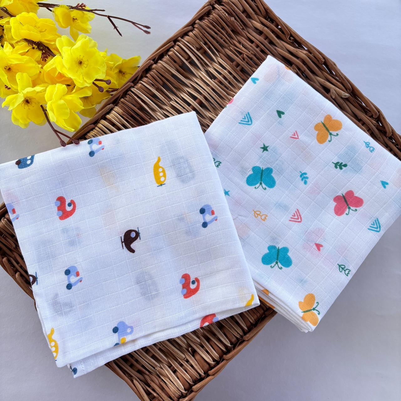 Muslin Bath Towel MN01 ( Pack of 2 )