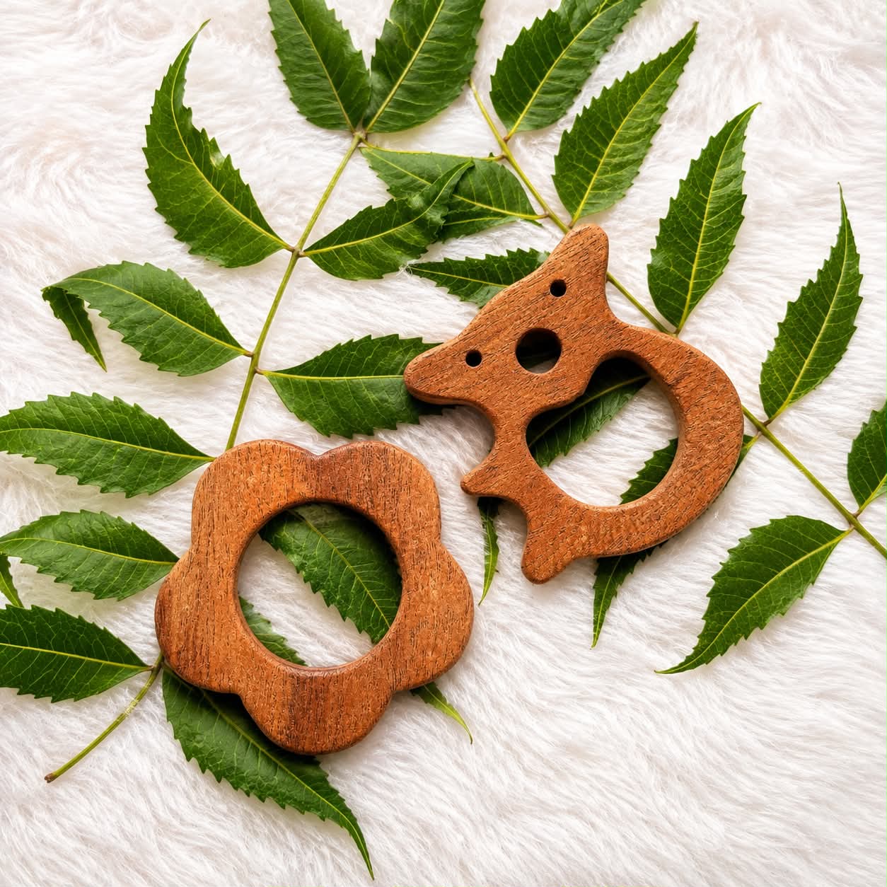 Neem Wood Teethers ( Pack of 2 )