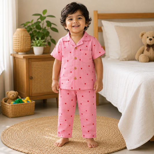 Muslin Double Layer Pant co-ord set