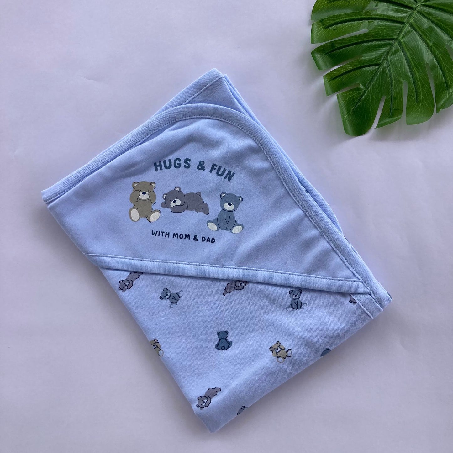 Baby Premium Cap Towel MN01 ( purple )