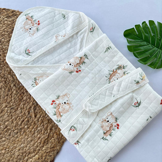 Baby Hooded Wrap / Blanket MN01