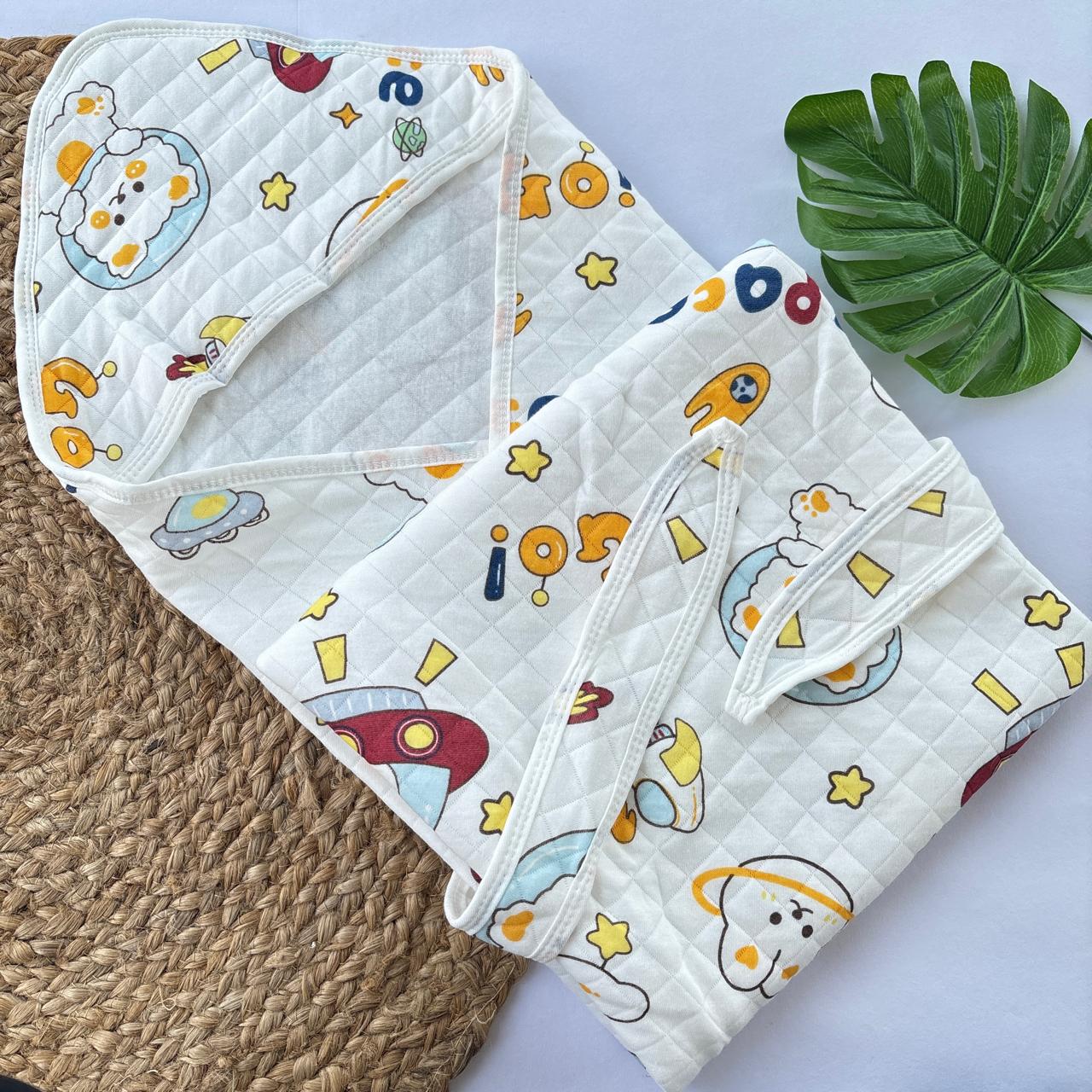 Baby Hooded Wrap / Blanket MN01