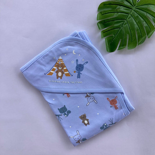 Baby Premium Cap Towel MN01 ( Purple )