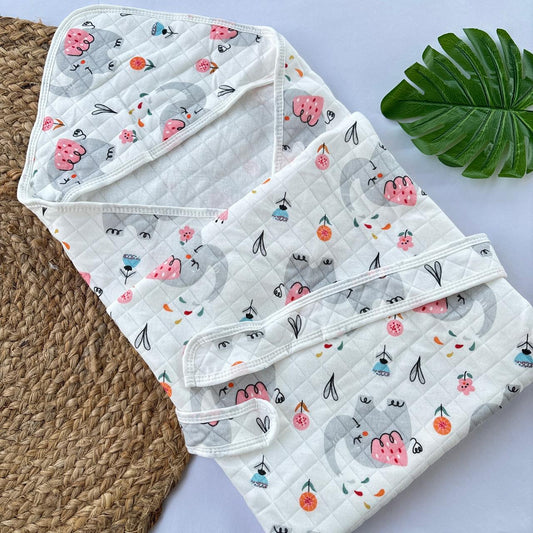 Baby Hooded Wrap / Blanket MN01