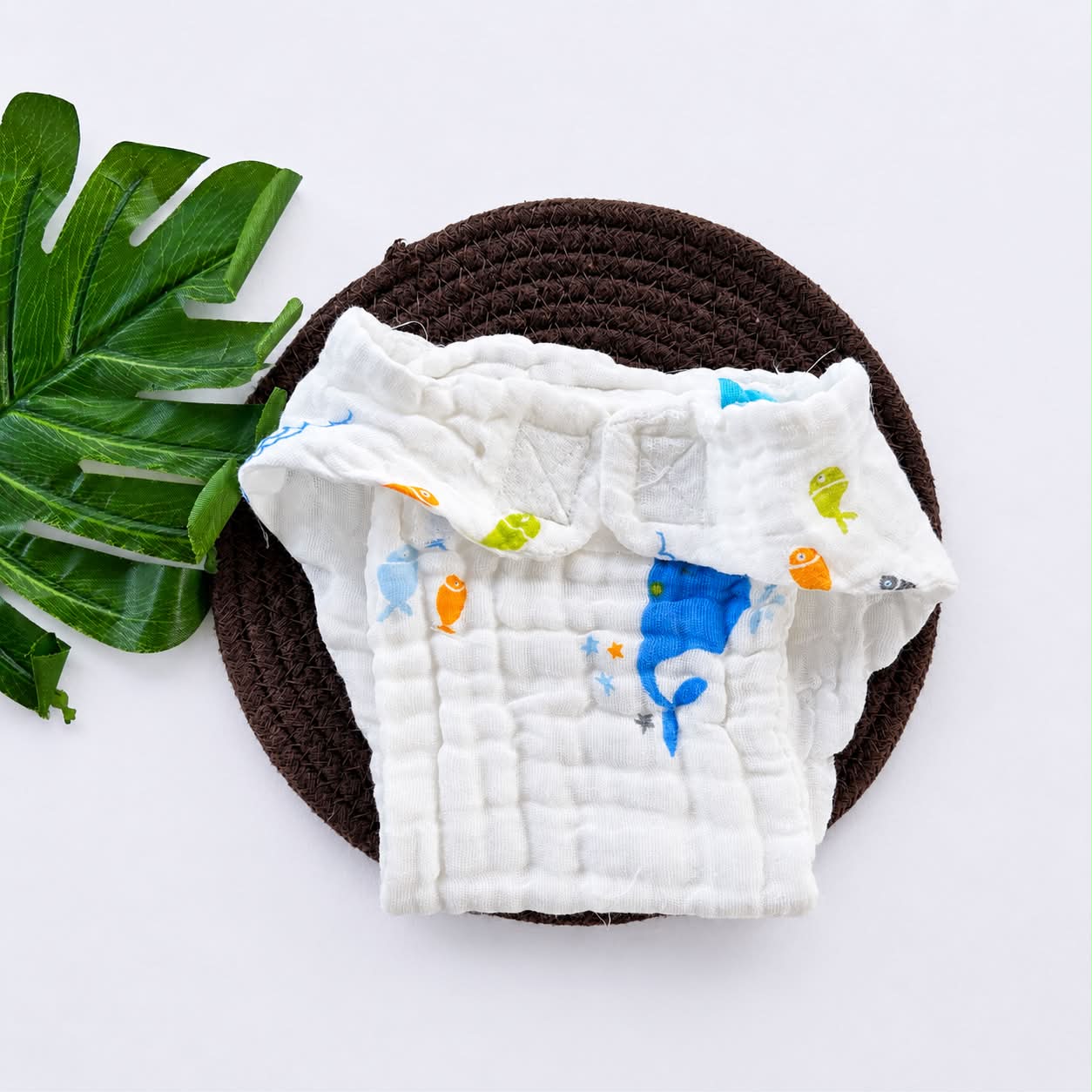 Muslin 6 layer Premium Nappy