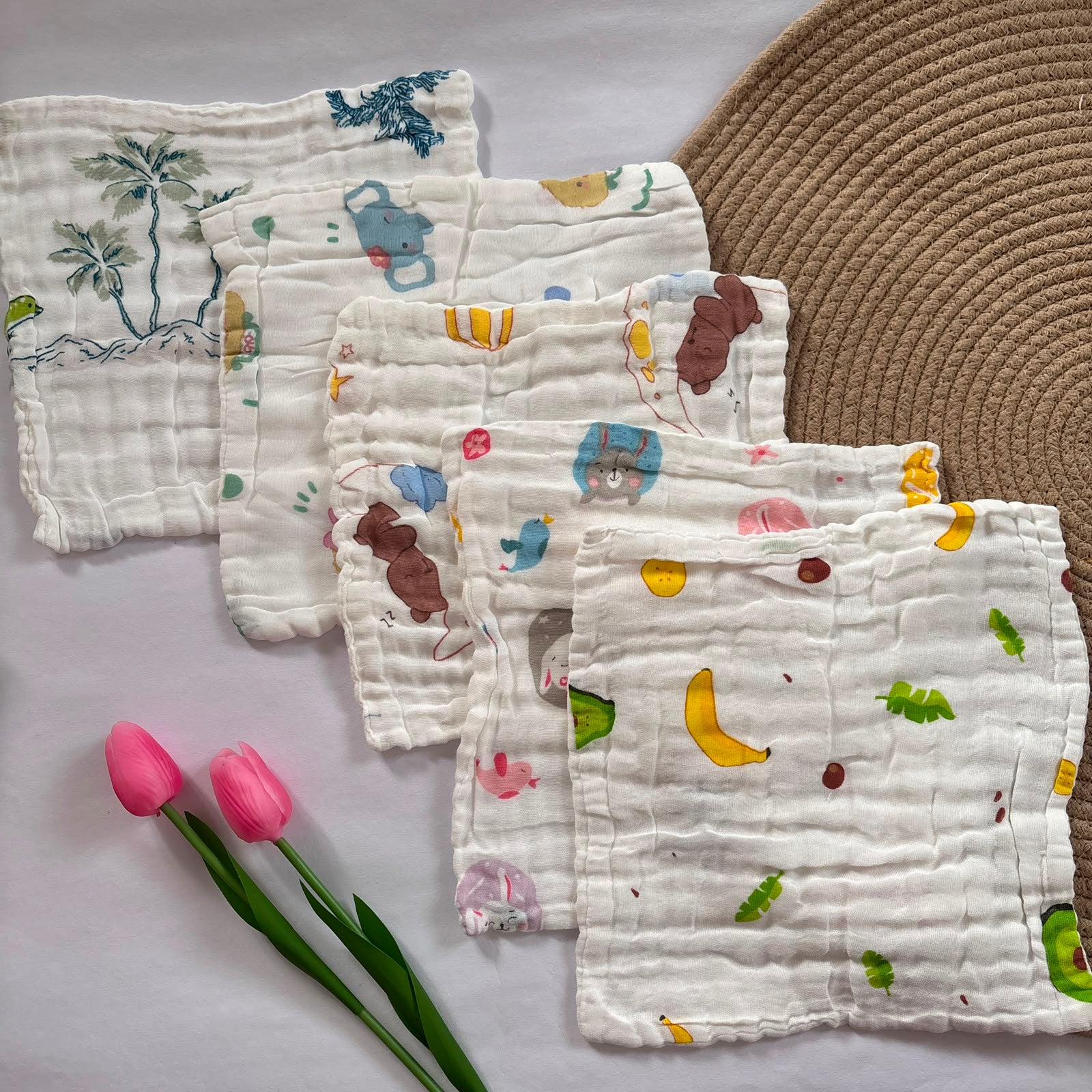 Baby Wash Cloth Set