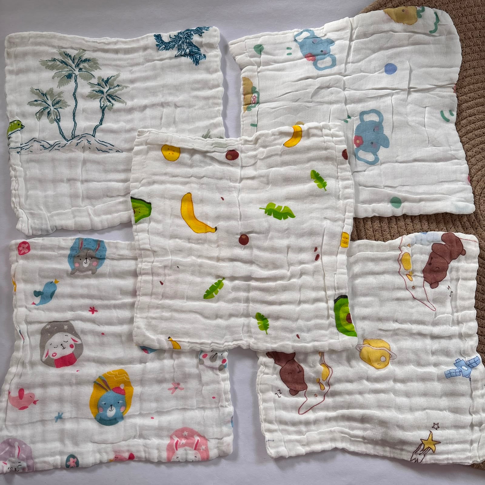 Baby Wash Cloth Set
