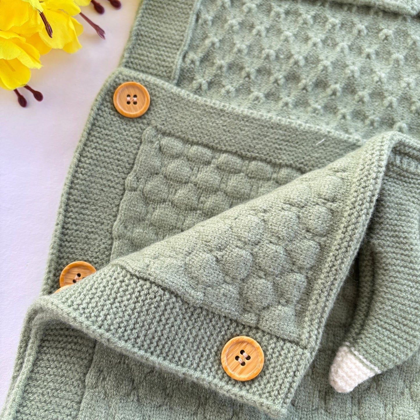 Premium Woollen Baby Sleeping Bag With Hood